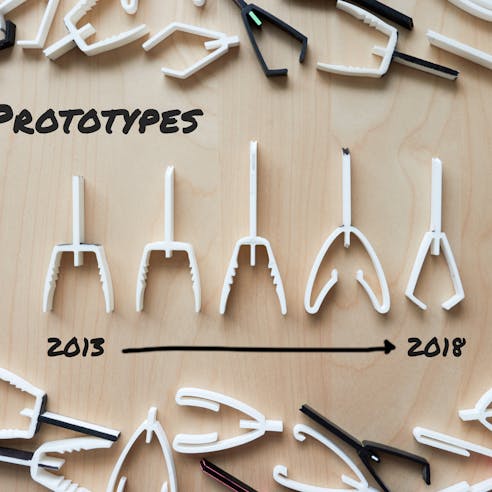 3D Printed Prototypes Tuning Forks in SLS
