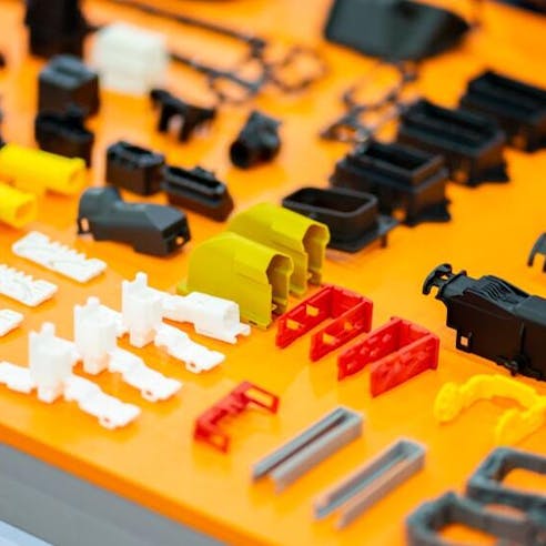 Plastic and rubber automotive parts. Image Credit: Shutterstock.com/oYOo