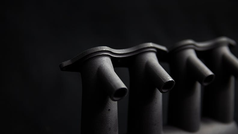 SLS 3D Printing Nylon 12 Carbon Filled (CF) Manifold