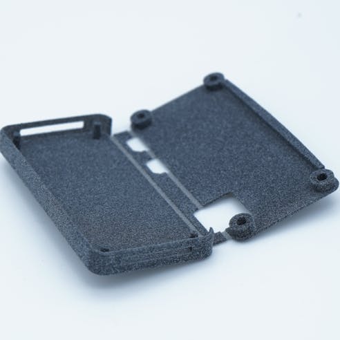 Flexible polypropylene prints with hinges