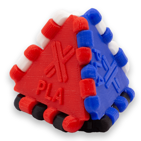 3D printed polypanels made of PLA.